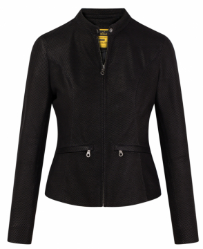 áo da nữ dáng racker jacket - FTT Leather - Công Ty Cổ Phần KJ Việt Nam